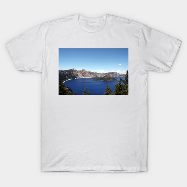 Crater Lake - Oregon T-Shirt by searchlight